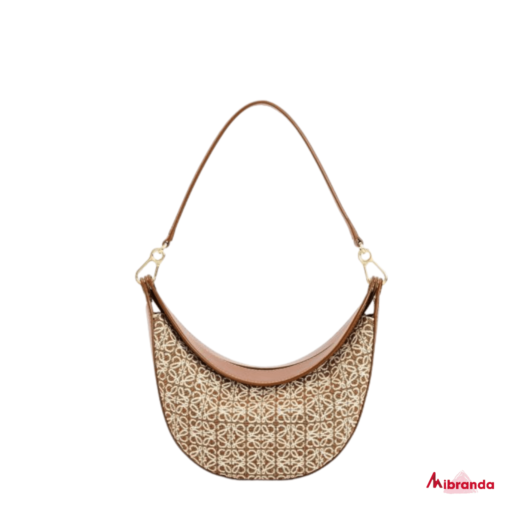 Bolso de hombro Luna mini, color bronceado, de Loewe. K11400 - Imagen 2