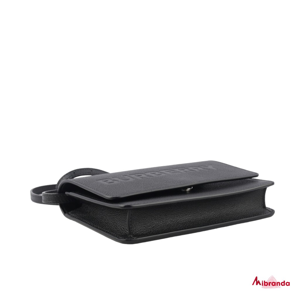 Bolso bandolera Hampshire, black, de Burberry K11314 - Imagen 5