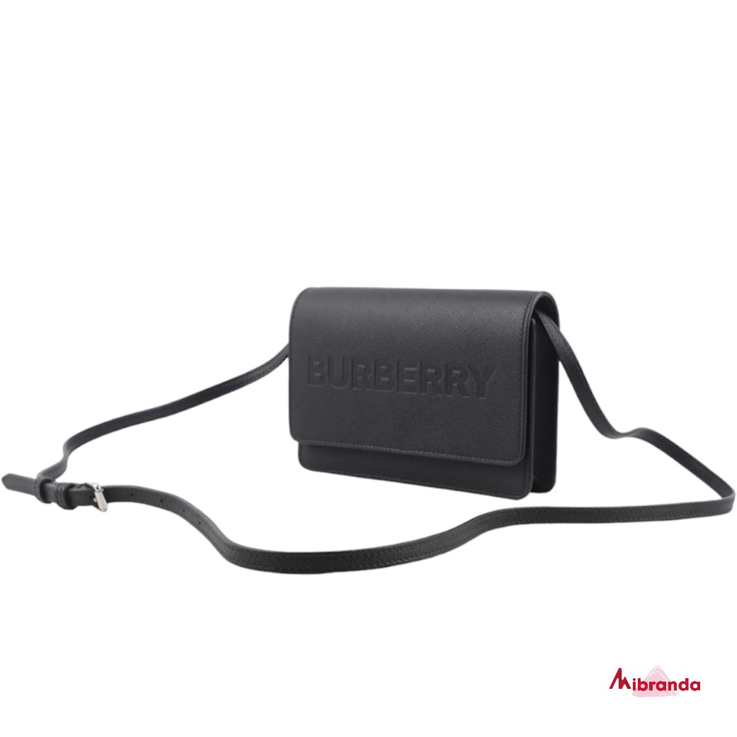 Bolso bandolera Hampshire, black, de Burberry K11314 - Imagen 8